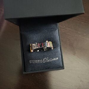 Crislu Disneyland Marquee Ring size 12